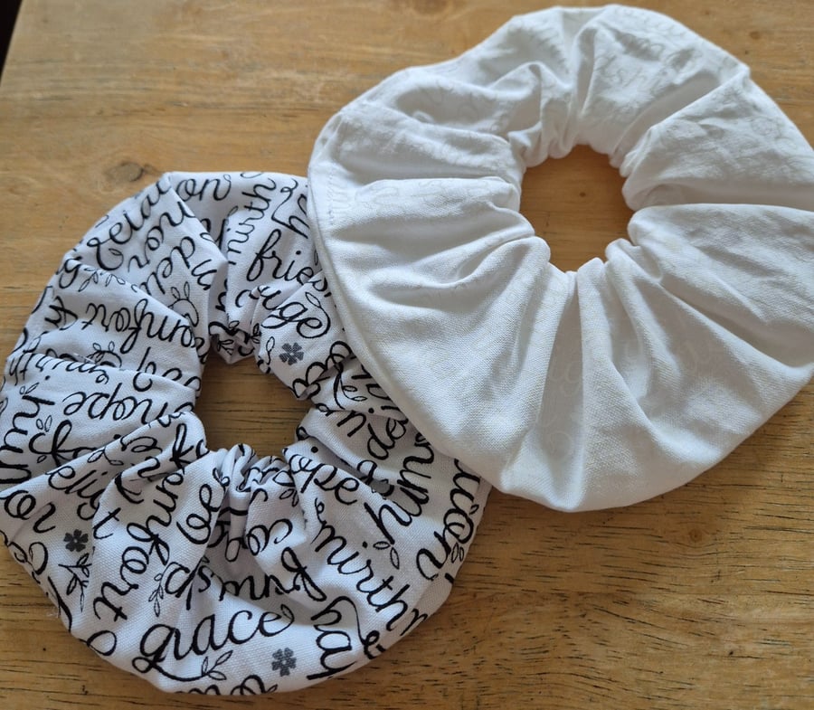 Handmade Scrunchies - Set of 2