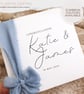 Personalised Wedding Keepsake - Chiffon Ribbon Gift with Names & Date