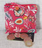 Coin purse, small purse, floral - Image 6