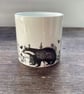 Flora & Fauna Mug - gardener gift, nature, botanical, hare, squirrel, badger - Image 8
