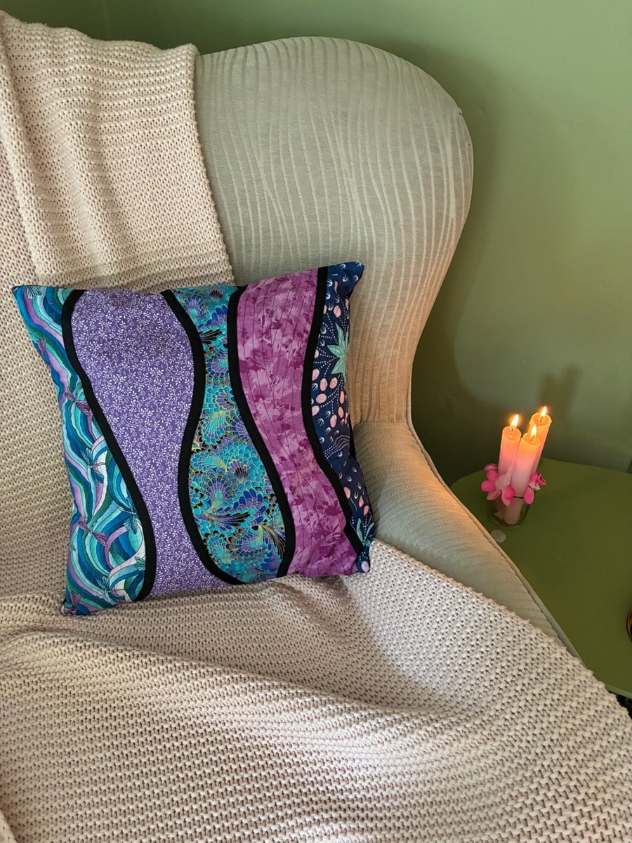 Patchwork cushion covers