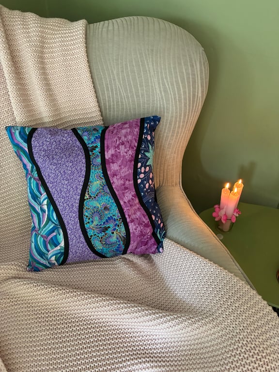 Patchwork cushion covers