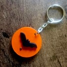 Wooden Bat Keyring