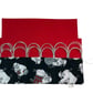 fixed Circular knitting needle case with sheep sock needles roll wallet,