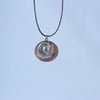 Orbits Copper and Silver Pendant