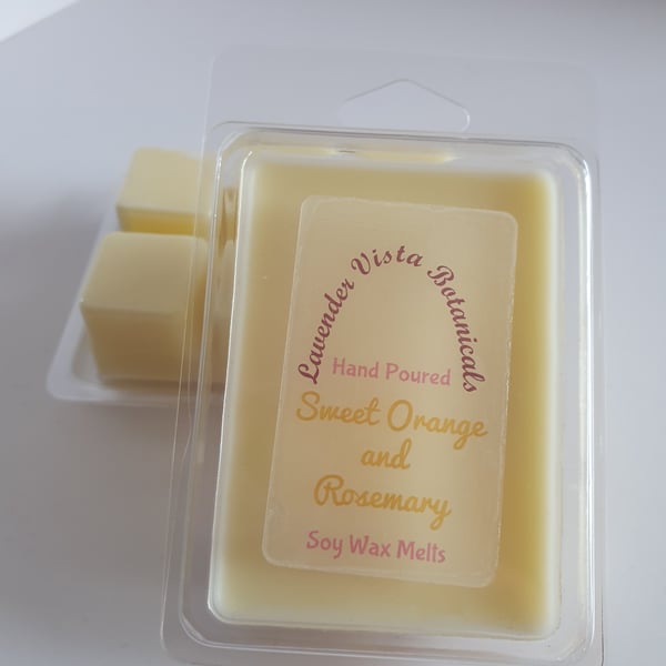 Sweet Orange and Rosemary Wax Melts 