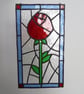 Stained Glass Rose Window Hanging - Image 6