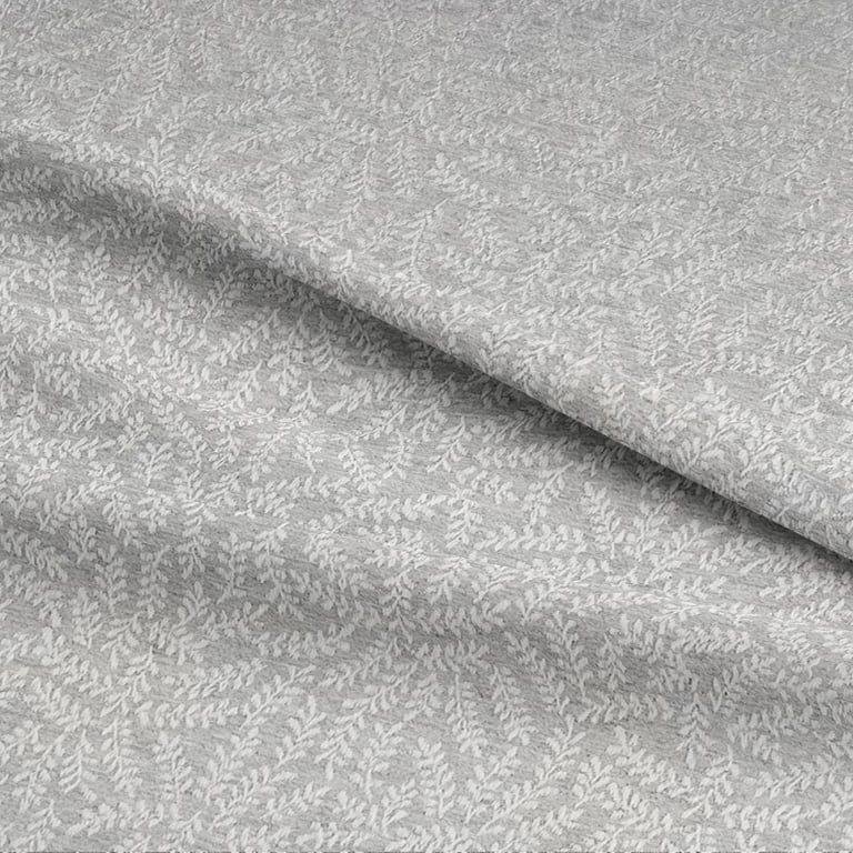 Jacquard Flowers Tablecloth 100 x135cm SILVER