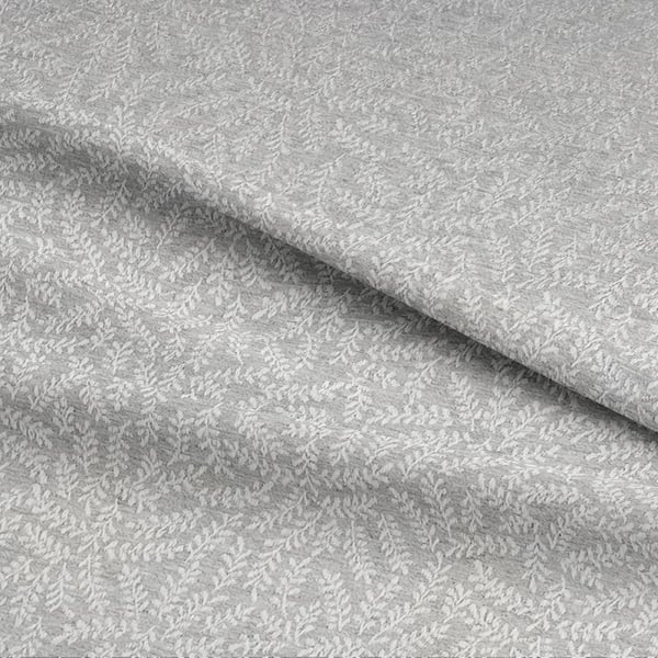 Jacquard Flowers Tablecloth 100 x135cm SILVER