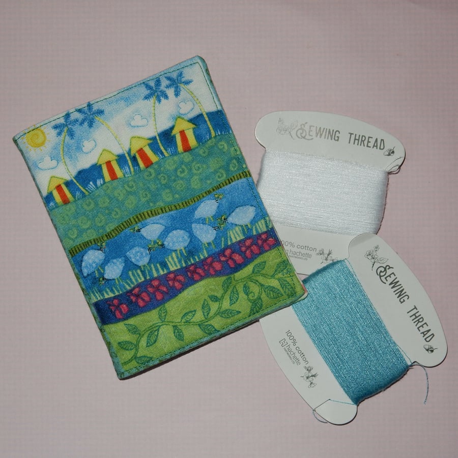 Needle case - traditional African village