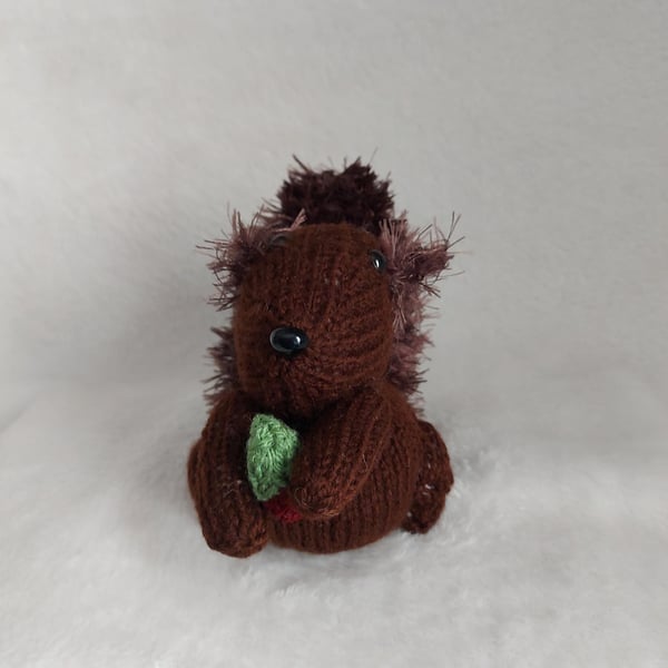 Bushy Tailed Brown Squirrel Soft Toy or Chocolate Orange Cover