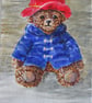 Happy Bear. Child room decoration. Framed Original painting - Image 2