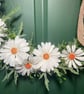 Handmade Summmer 17" Rustic Daisy Floral Door Wreath- Free UK P&P - Image 6