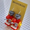 Lego Coffee Machine Earrings