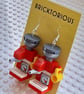Lego Coffee Machine Earrings - Image 1