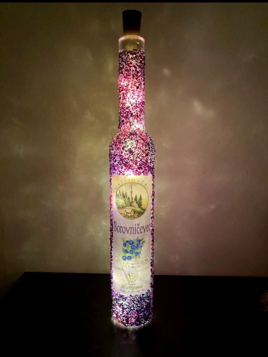 Image of Borovnicevec Liqueur Decorative Table Lamp