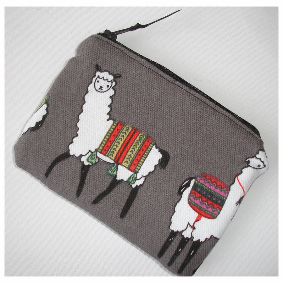 Llama Purse Coin Credit Card Llamas Alpaca Alpacas