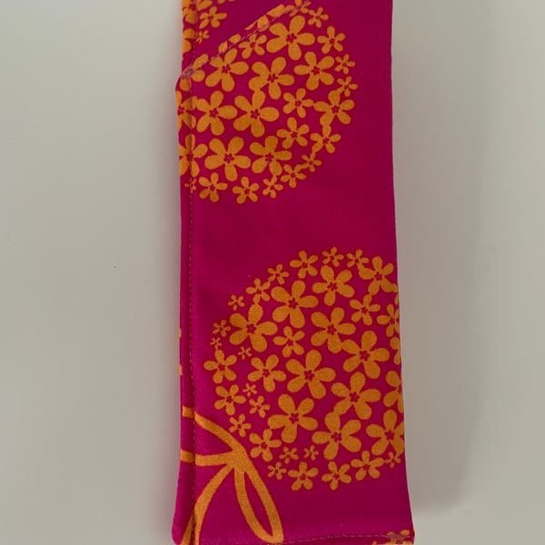 Handmade glasses case soft pouch