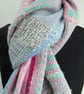Pastel handwoven scarf - Image 3