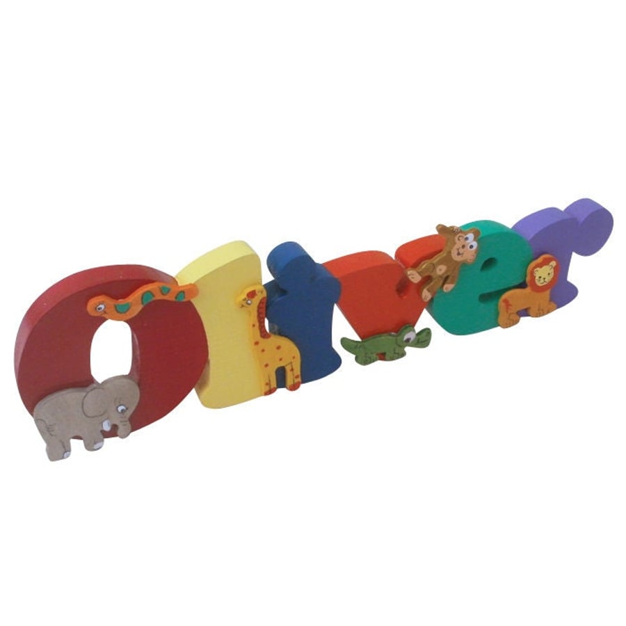 Children's Personalised Freestanding Name or Door Plaque