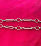 Paperclip Chain Slider Bracelet - Image 3