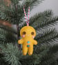 Gingerbread man hanging decoration - Image 3