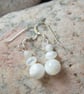 Matching Mother Of Pearl Anklet and earrings - Image 3
