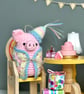 Bella Birthday Piggy in a Blanket - Image 4