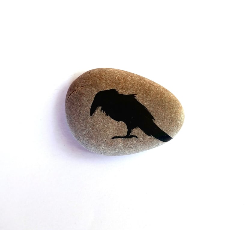 Raven Spirit Stone - MADE TO ORDER