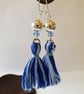 Tassel and Bead Earrings - Image 2