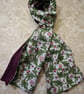 William Morris Scarf Leicester Green White