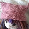RESERVED FOR EVIE, Custom Made Knitted hat for Lacey Doll