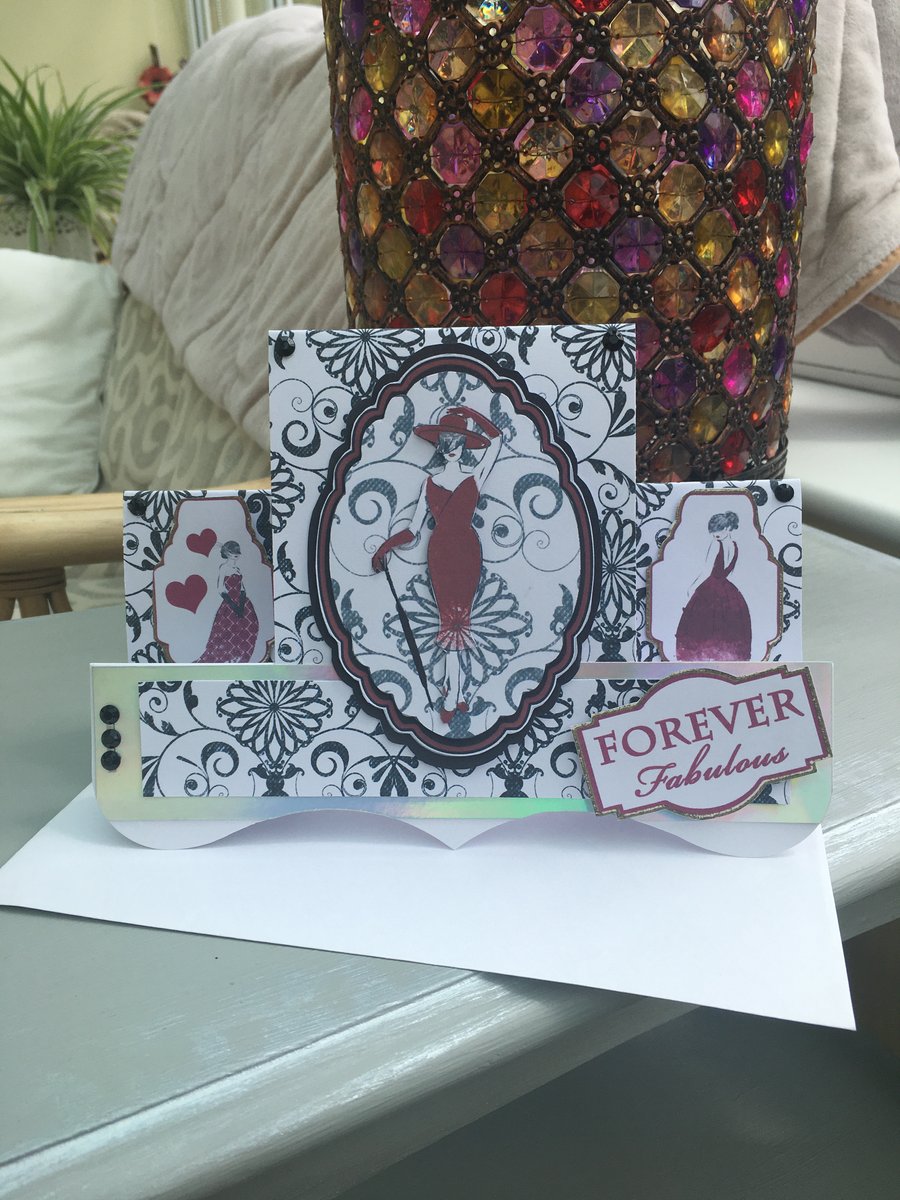 The Queen of style and forever fabulous card