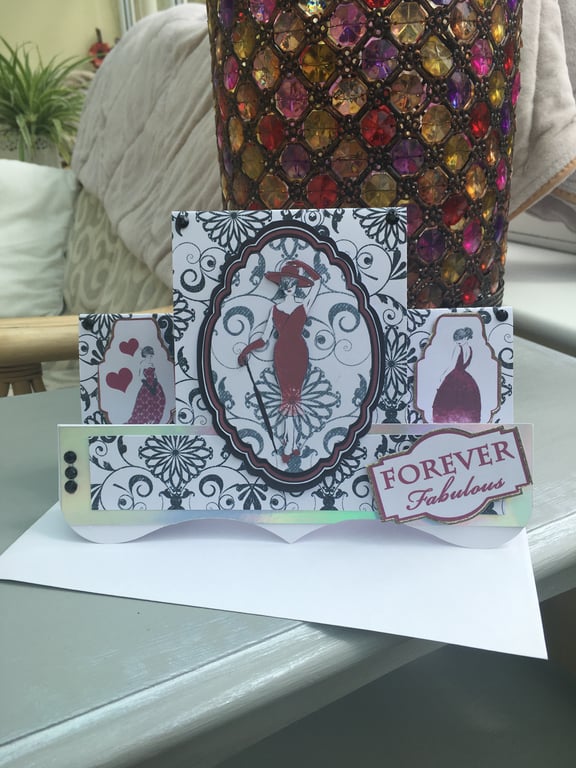 The Queen of style and forever fabulous card