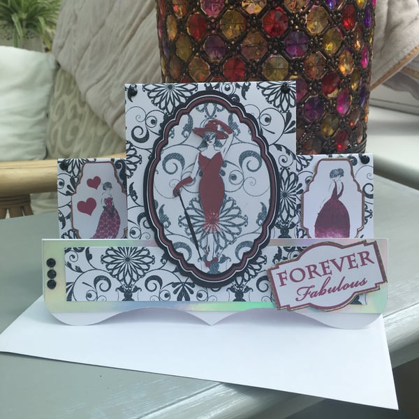 The Queen of style and forever fabulous card