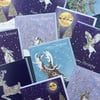 OFFER!!Dark snowy pack of ten mixed Christmas cards