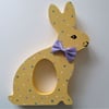 Easter Egg Holder Bunny Chocolate Egg Wooden Hand Painted MDF