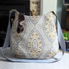 Slouchy Cross Body Shoulder Hobo Bag. Lightweight Cross Body Bag. P&P Included