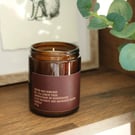natural candle sustainable vegan candle non toxic candle clean burning natural 