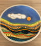 DEEP PEACE STONEWARE CERAMIC PLATE - Image 2