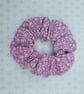 Hair Scrunchie, patterned cotton, large