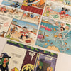 Set of 5 Handmade Envelopes upcycled from a Beano Annual