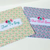 Greeting Card Pack of Four,Get Well,Just to Say,Petit Floral Design Cards