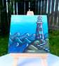 Original Miniature artwork - Lighthouse