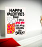 Funny Valentine’s Day Card – I Still Love You Even After Hearing You Sneeze - Image 2