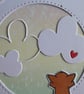 Christmas Wishes Card - Fox Snowy Northern Lights Sky - Image 8