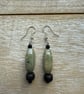 Drop earrings - Basalt