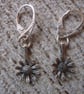 Tibetan Style Daisy Flower Earrings - Image 1
