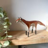 Little Copper Fox - Handmade Nature Inspired Gift for Readers - Whimsical Art