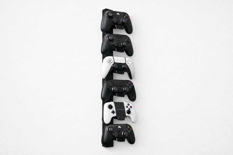 Game Controller Wall Mount Vertical Storage Rack 705 - 50 - 115 mm